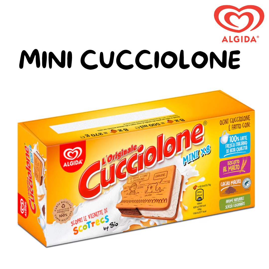 MINI CUCCIOLONE 8 PZ - ALGIDA